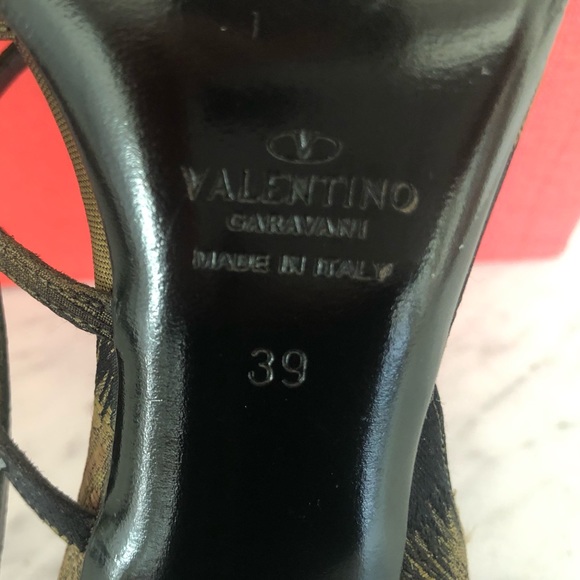 Valentino Crystal Slingback Sandals size 9 - Picture 5 of 7